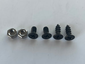 Black Oxide Stainless Steel Screw Kit