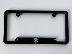 Punisher Laser Engraved Aluminum License Plate Frame
