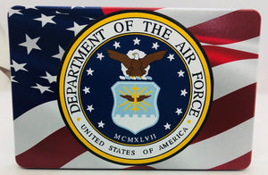 American Flag Color Waving /U.S. Air Force Hitch Cover