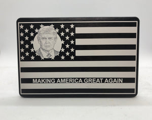 American Flag Trump MAGA Hitch Cover