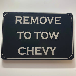 Remove To Tow Chevy Hitch Cover