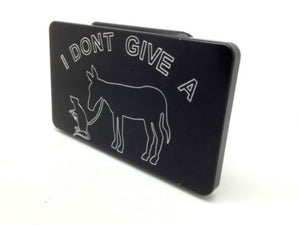 I Don't Give A Rats Ass Hitch Cover