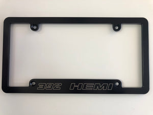 392 Hemi Aluminum License Plate Frame