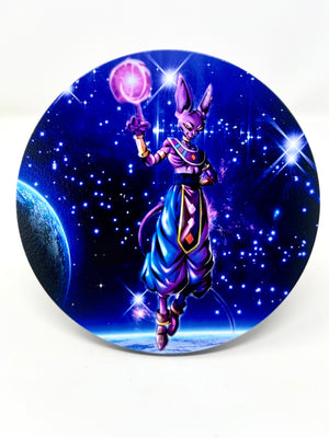 Beerus Billet Aluminum Hitch Cover