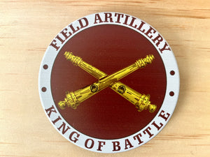 Army Field Artillery Full Color Hitch Cover