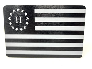 Second American Revolution Flag Hitch Cover