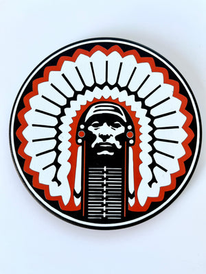 Illini Chief Full Color Aluminum Hitch Cover