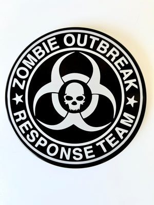 Zombie Outbreak With Skull Hitch Cover