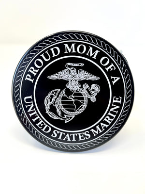 Proud Mom Of A Marine Hitch Cover