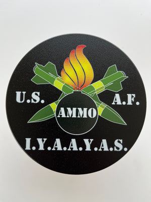 USAF Ammo IYAAYAS Hitch Cover