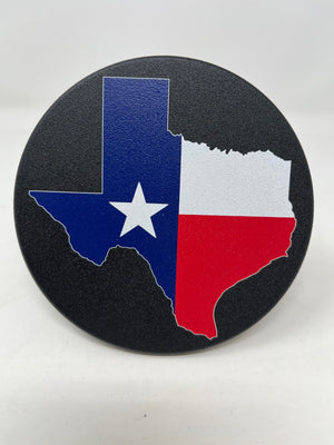 Texas Flag Billet Aluminum Hitch Cover