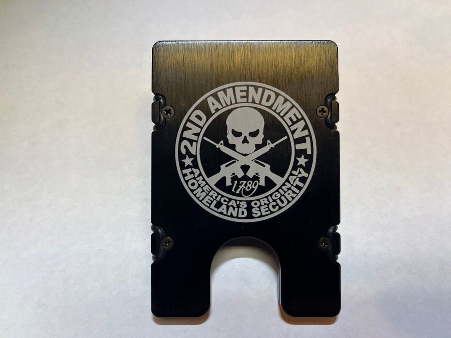 2nd Amendment Homeland Security - BilletVault Aluminum Wallet – HMC BILLET