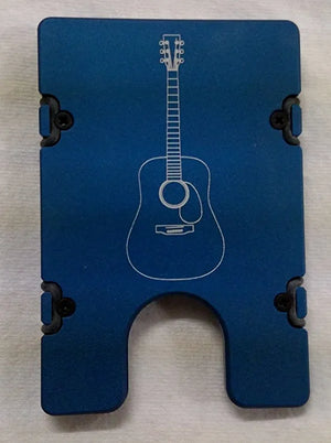 Acoustic Guitar - BilletVault Aluminum Wallet