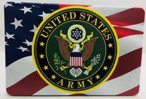 American Flag Color Waving /U.S. Army Hitch Cover