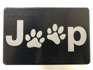 Jeep Paws Hitch Cover