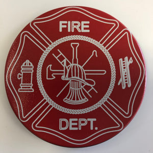 Fire Department Maltese Hitch Cover