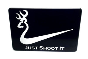 Just Shoot It Deer Head Hitch Cover