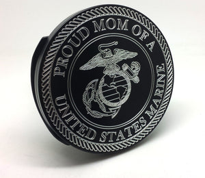 Proud Mom Of A Marine Hitch Cover
