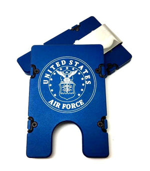Air Force Badge - Billetvault Aluminum Wallet
