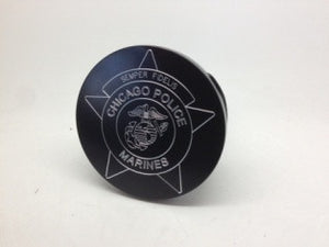 Chicago Police United States Marines Hitch Cover