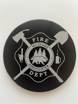 Wildland Fire Fighter Fire Dept Hitch Cover