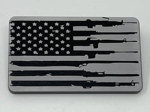 American Flag Guns Hitch Cover