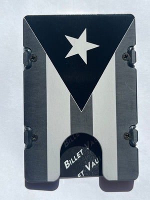 Flag of Puerto Rico - Billetvault Aluminum Wallet